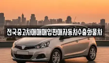 충청남도 천안시 동남구 신방동 중고차매입 전문 전국중고차매매매입판매자동차수출화물차